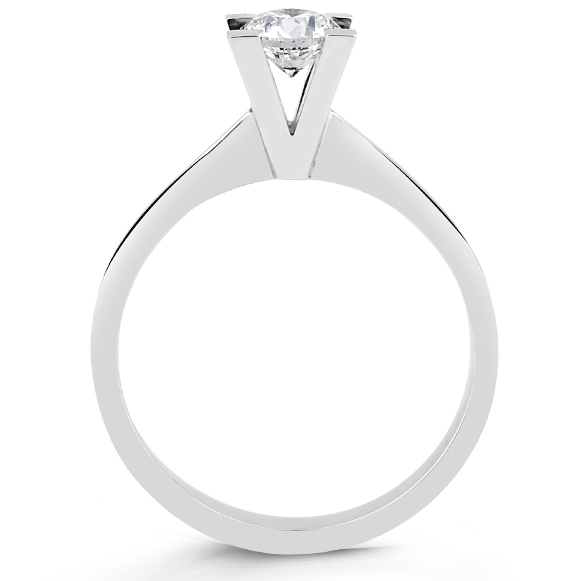 0.30 ct. G color SI HRD Sertifikalı Yüzük